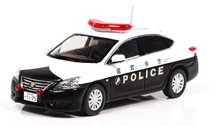 日産 シルフィ 2013 滋賀県警察所轄署地域警ら車両 (ミニカー)