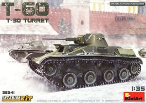 T-60 (T-30砲塔搭載) フルインテリア (内部再現) (プラモデル)