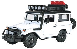 Toyota FJ40 Off Road (White) (ミニカー)