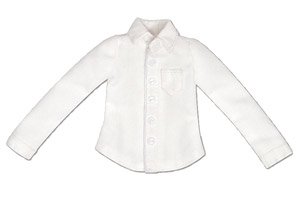 PNXS Long Sleeve Dress Shirt (White) (Fashion Doll)