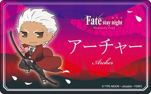 劇場版 「Fate/stay night [Heaven`s Feel]」 プレートバッジ アーチャー (キャラクターグッズ)