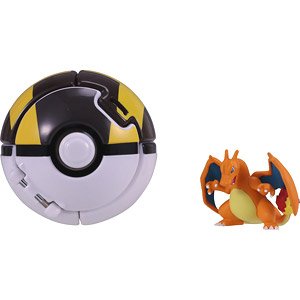 Monster Collection Pokedel-Z [Ultra Ball & Charizard] (Character Toy)