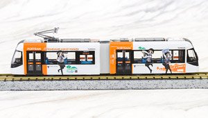 鉄道コレクション 富山ライトレール TLR0602 (鉄道むすめ2017ラッピングver.) (鉄道模型)