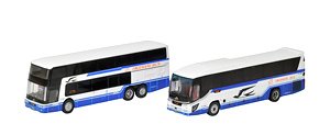 The Bus Collection J.R. Tokai Bus 30th Anniversary (2-Car Set) (Model Train)