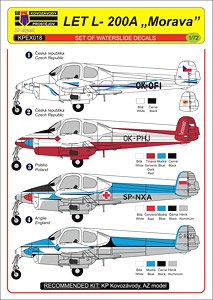 Decal for L-200A Morava (for KP Models) (Decal)
