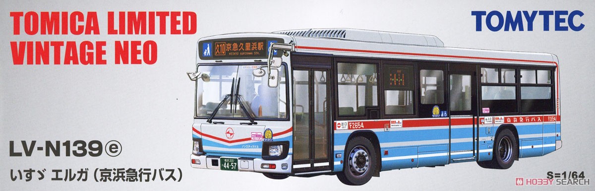 TLV-N139e Isuzu Erga Keihin Kyuko Bus (Diecast Car) Package1