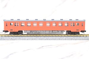 J.N.R. Diesel Train Type KIHA10 Coach (Vermirion/Metropolitan Area Color) (M) (Model Train)