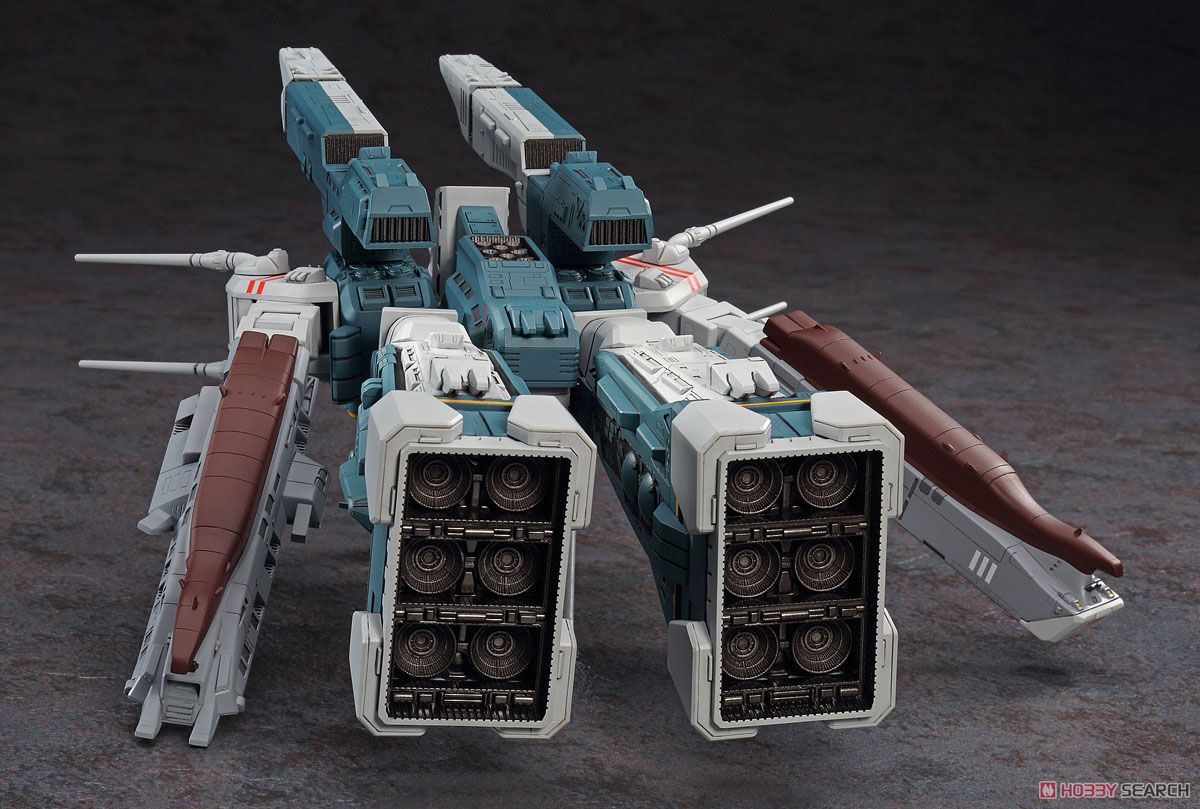 SDF-1 Macross Forced Attack Type w/Prometheus & Daedalus (Plastic model) Item picture5