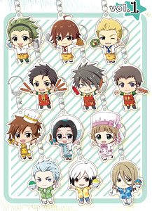 The Idolm@ster SideM Fortune Acrylic Key Ring Hug Love Ver. Vol.1 (Set of 12) (Anime Toy)
