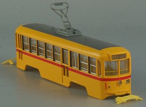 都電 7000形更新前・塗装済車体キット (ビューゲルカバー付) (塗装済みキット) (鉄道模型)