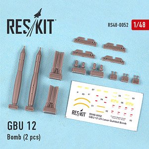 GBU 12 Bomb (2 Pieces) (Plastic model)