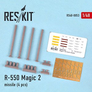 R-550 Magic-2 missile (4 Pieces) (Plastic model)