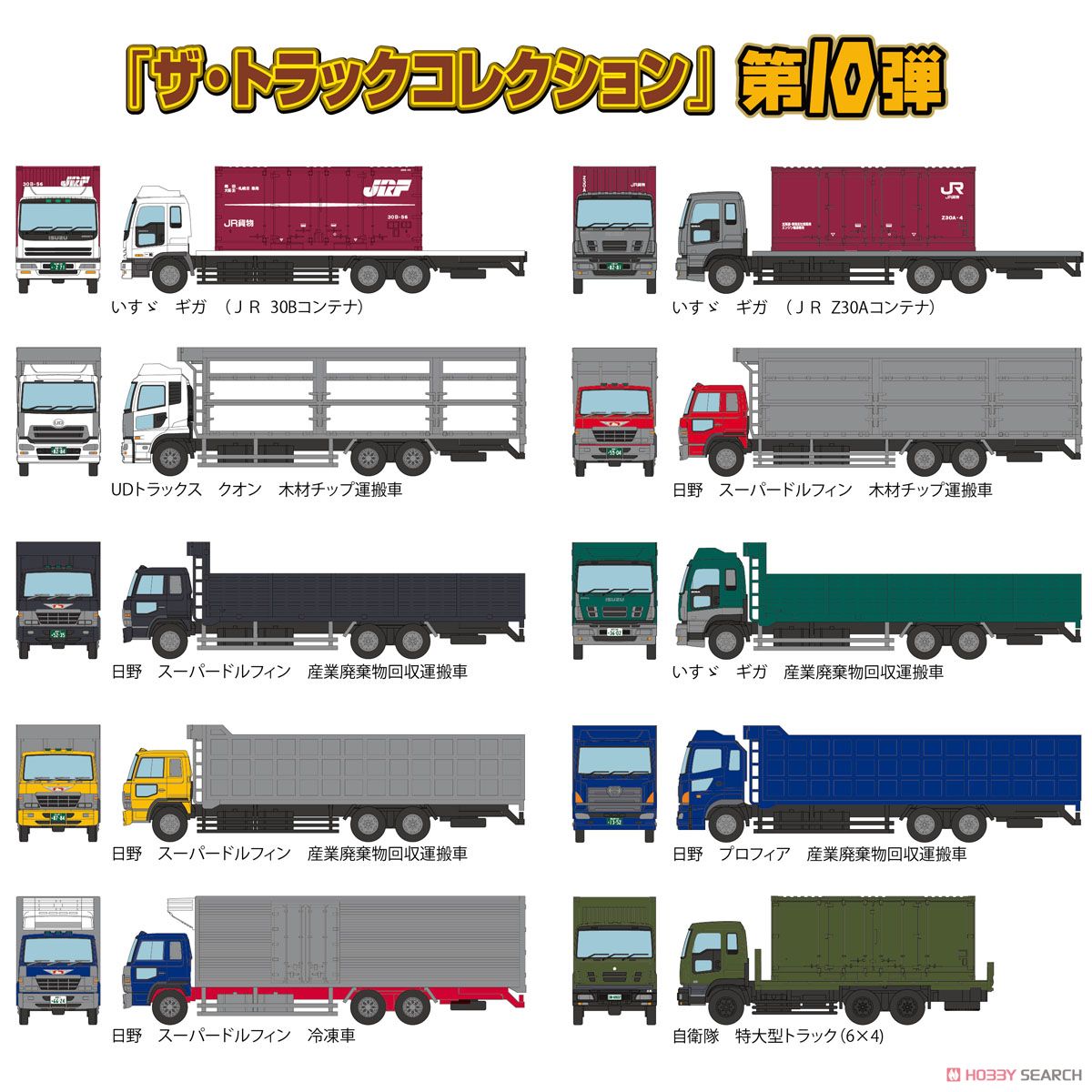 ザ・トラックコレクション第10弾 (10個入り/全10種＋シークレット) (鉄道模型) その他の画像1