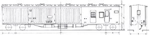 16番(HO) スニ41形 客車バラキット (組み立てキット) (鉄道模型)