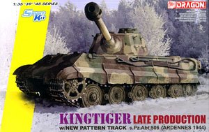 KingTiger Late Production s.Pz.Abt.506, Ardennes 1944 (Plastic model)