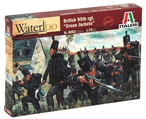 Napoleonic Wars Waterloo (200Years) 95th rgt.`Green Jackets` (Plastic model)