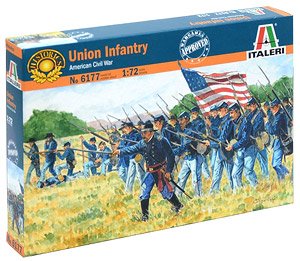 American Civil War Union Infantry (Plastic model)