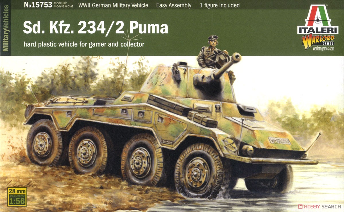 Sd.Kfz.234/2 Puma (Plastic model) Package1
