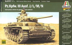 Pz.Kpfw.III Ausf.J/L/M/N (Plastic model)