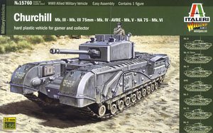 Churchill Mk.III Mk.III 75mm MK.IV AVRE Mk.V NA 75 Mk.VI (Plastic model)