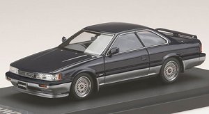 Nissan Leopard Altima V30 Twincam Turbo (1988) Custom Version Dark Blue Two-Tone (Diecast Car)