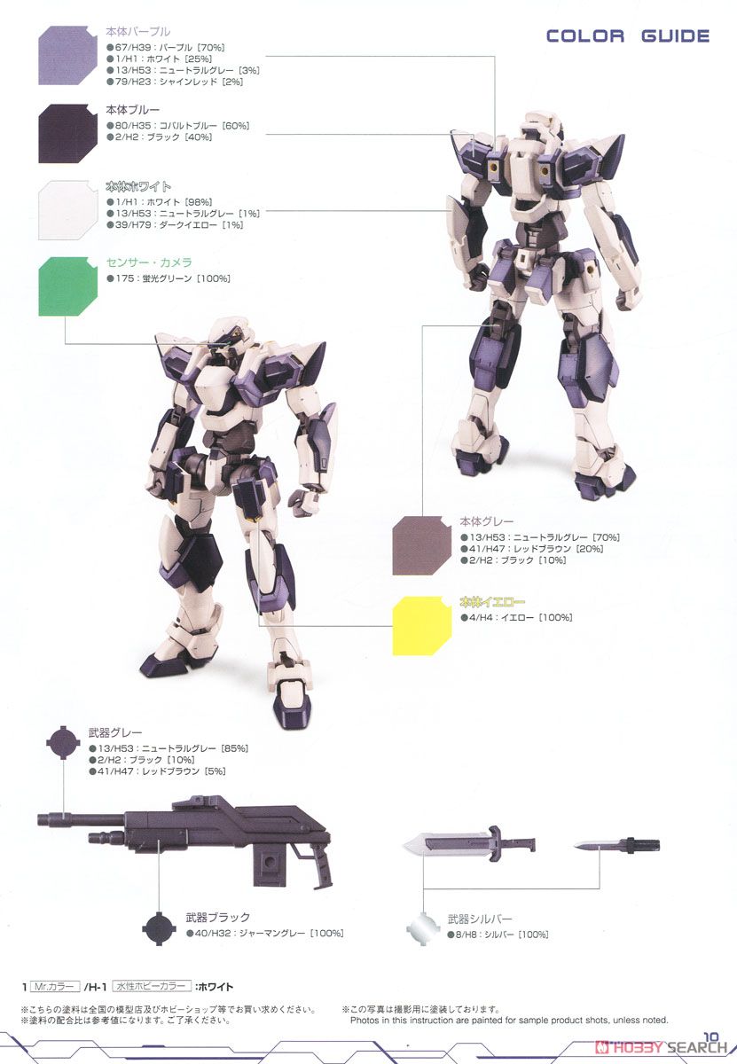 ARX-7 Arbalest (Plastic model) *Package is damaged but there is no problem on the item itself Color1