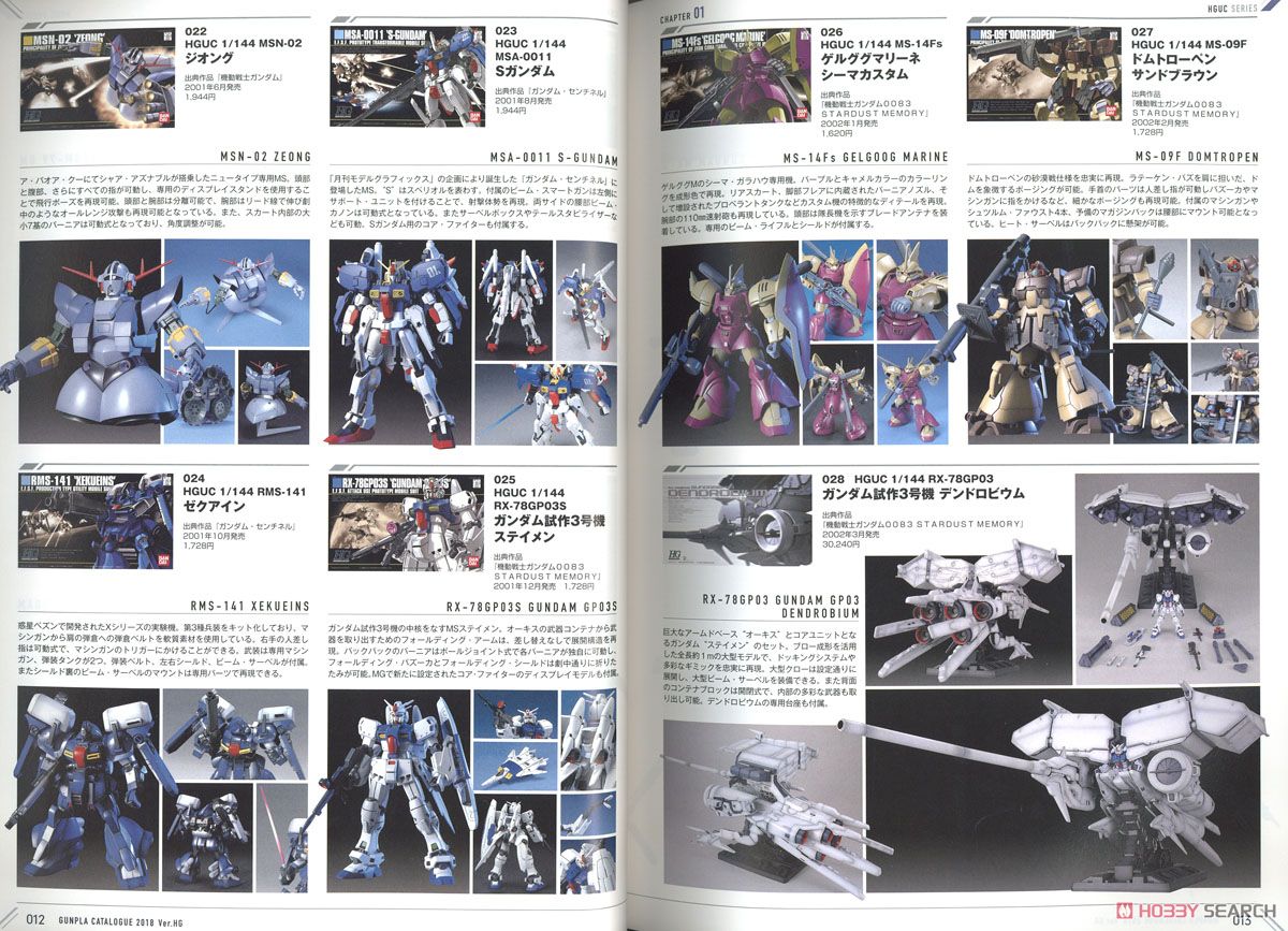 ガンプラカタログ 2018 HG編 (画集・設定資料集) 商品画像2