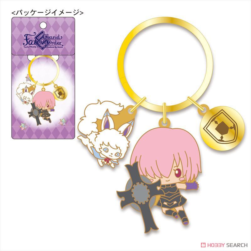 Fate/Grand Order Design produced by Sanrio メタルキーリング (マシュ・キリエライト) (キャラクターグッズ) 商品画像1