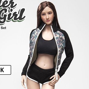 1/6 Female Character Set Roller Girl Black (Fashion Doll)