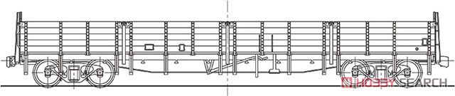 16番(HO) 国鉄 トキ15000形 無蓋車 (組み立てキット) (鉄道模型) その他の画像1