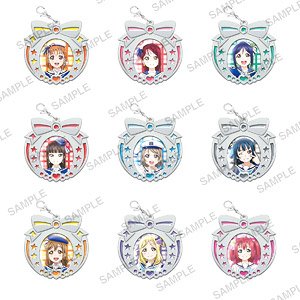 Love Live! Sunshine!! Clear Stained Charm Collection Vol.5 (Set of 9) (Anime Toy)