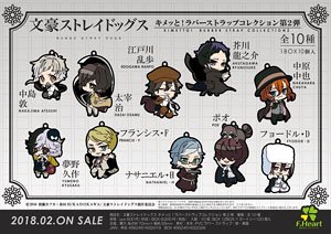 Eformed Bungo Stray Dogs Kimetto! Rubber Strap Vol.2 (Set of 10) (Anime Toy)