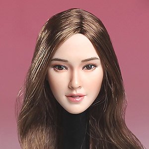 Super Duck 1/6 Asian Female Brown Hair (Fashion Doll)