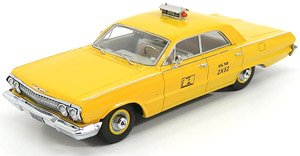 ビスケーン NYC タクシー ニューヨーク 1963 イエロー (ミニカー)