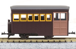 (HOe) [Limited Edition] Kubiki Railway JI2 One Side Cab Diesel Car (Wooden Body Type) (Pre-colored Completed) (Model Train)