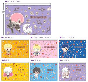 Fate/Grand Order Design Produced by Sanrio クリアフラットポーチ 7個セット (キャラクターグッズ)