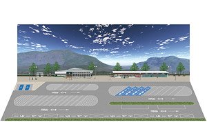 Diorama Sheet 1/64 Rest Area set (Display)