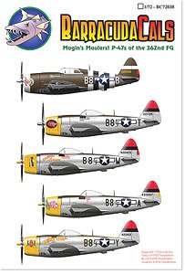 Mogin`s Maulers! P-47s of the 362nd FG (Decal)