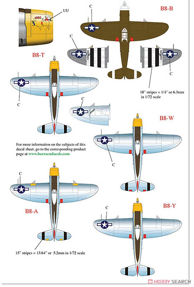 Mogin`s Maulers! P-47s of the 362nd FG (Decal) Color2