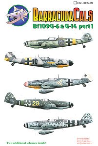 Bf109-G-6/G-14 Part1 (Decal)