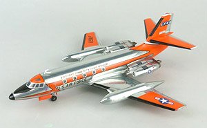 C-140 JetSter アメリカ空軍 59-5962 Polished w/Stand (完成品飛行機)