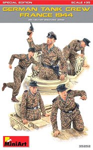 German Tank Crew (France 1944) Special Edition (Plastic model)