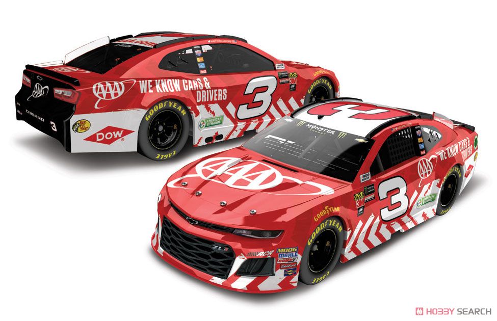 NASCAR Cup Series 2018 Chevrolet Camaro AAA Insurance #3 Austin Dillon Elite Series (Diecast Car) Other picture1