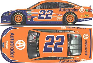 NASCAR Cup Series 2018 Ford Fusion AUTOTRADER #22 Joey Logano ELITE Series (ミニカー)
