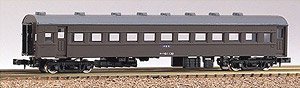 着色済み 国鉄客車 オハフ61形 (三等車) (茶色) (組み立てキット) (鉄道模型)