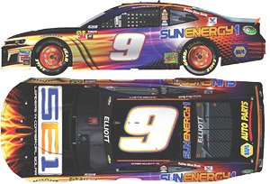 NASCAR Cup Series 2018 Chevrolet Camaro Sunenergy1 #9 Chase Elliott (Diecast Car)