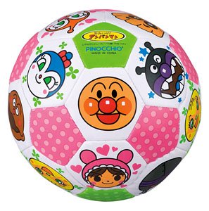 Anpanman Colorful Soccer Ball (Character Toy)