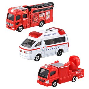 Tomica Gift No.119! Emergency Vehicle & DVD Set (Tomica)