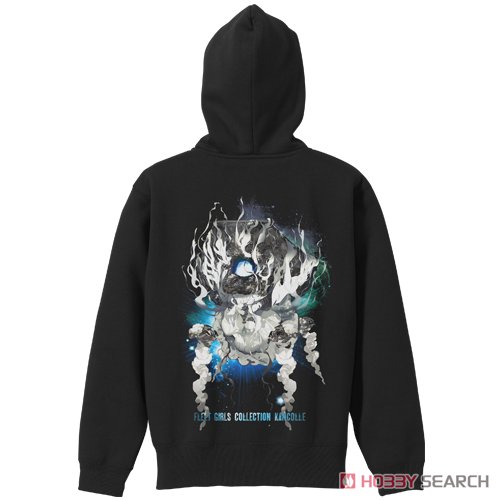 Kantai Collection Deep Sea Jellyfish Princess Full Color Zip Parka Black M (Anime Toy) Item picture1