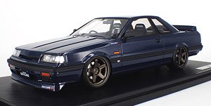 Nissan Skyline GTS-R (R31) Blue Black (ミニカー)